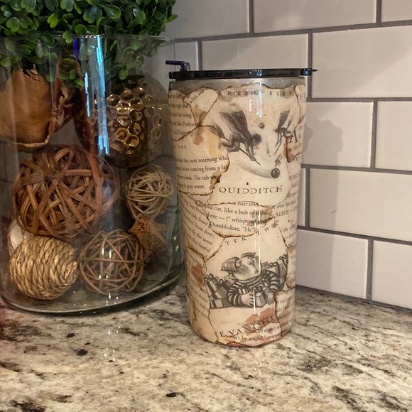 Other - Burned page Harry Potter tumbler